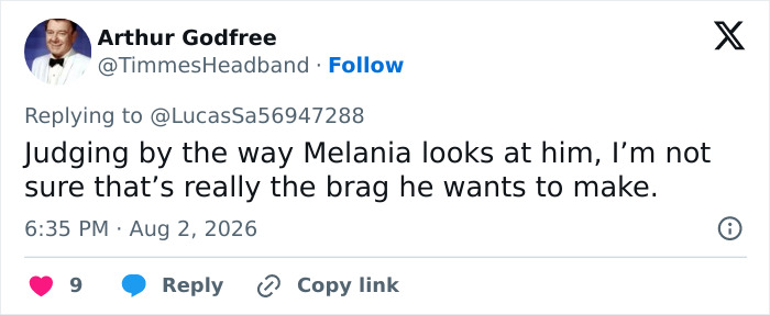 Trump’s Comments About 34YO Assistant Raise Eyebrows As Scrutiny Of Melania’s Absence From Public Life Mounts Trump’s Comments About 34YO Assistant Raise Eyebrows As Scrutiny Of Melania’s Absence From Public Life Mounts