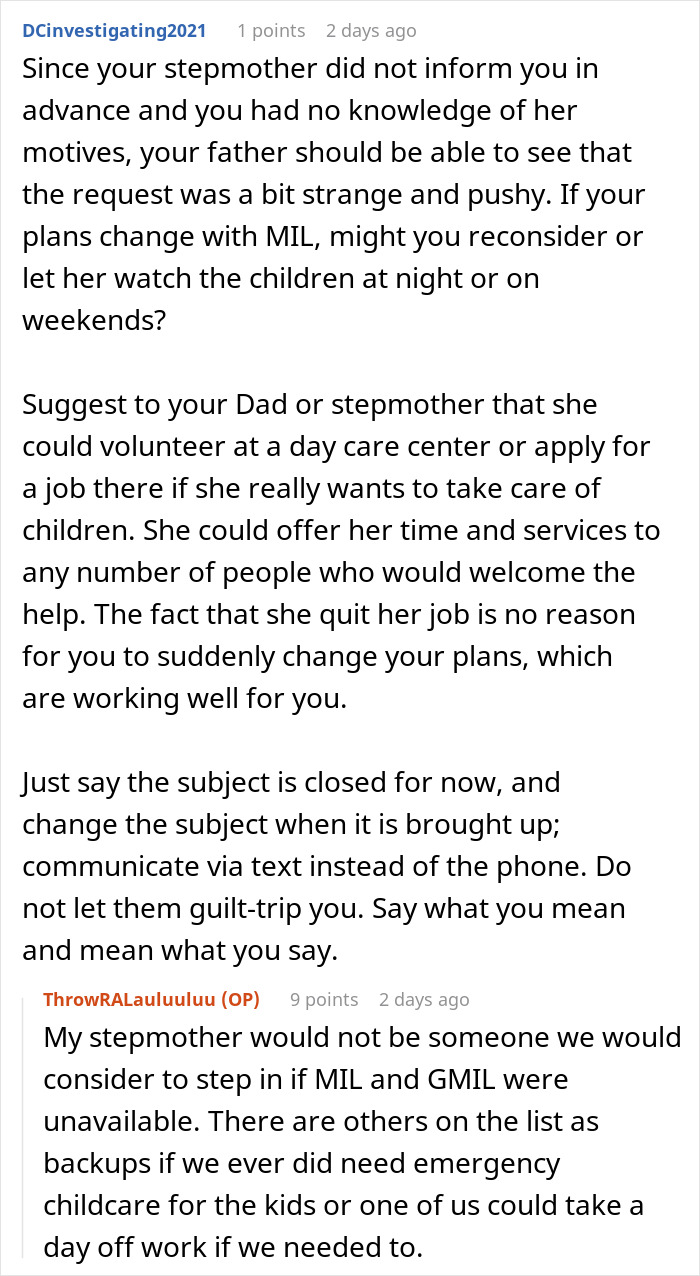 Woman Retires Hoping To Finally Experience Motherhood Through Grandkids, Daughter Shuts It Down Woman Retires Hoping To Finally Experience Motherhood Through Grandkids, Daughter Shuts It Down