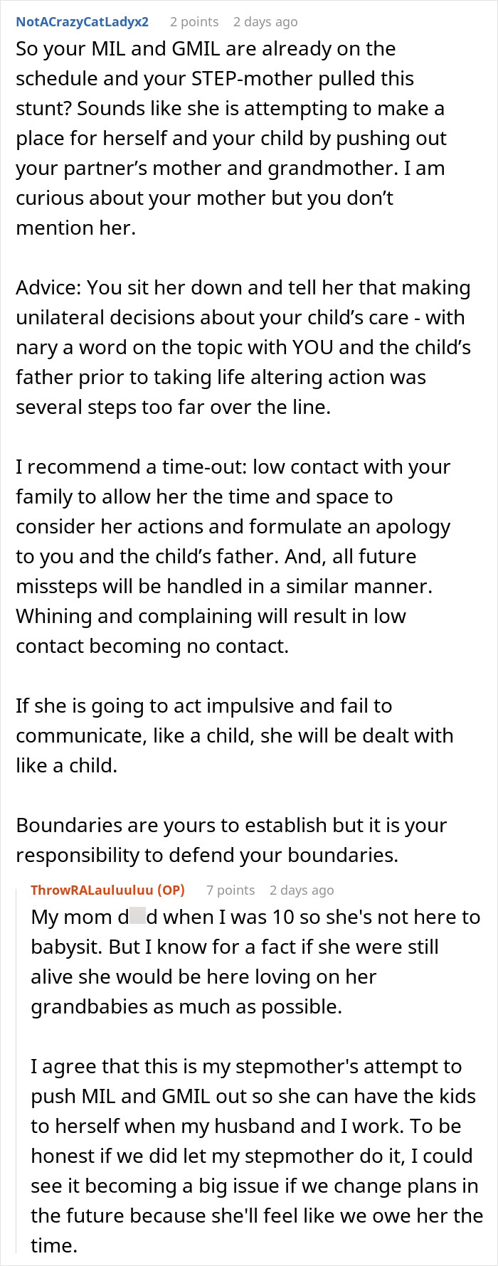 Woman Retires Hoping To Finally Experience Motherhood Through Grandkids, Daughter Shuts It Down Woman Retires Hoping To Finally Experience Motherhood Through Grandkids, Daughter Shuts It Down
