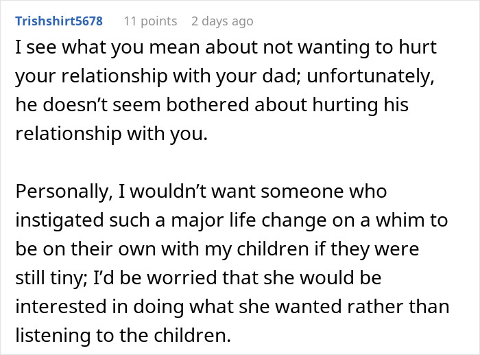 Woman Retires Hoping To Finally Experience Motherhood Through Grandkids, Daughter Shuts It Down Woman Retires Hoping To Finally Experience Motherhood Through Grandkids, Daughter Shuts It Down