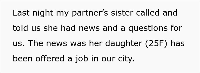 Family Expects Couple To House 25YO Niece For Months Without Answers, They Decide Against It Family Expects Couple To House 25YO Niece For Months Without Answers, They Decide Against It