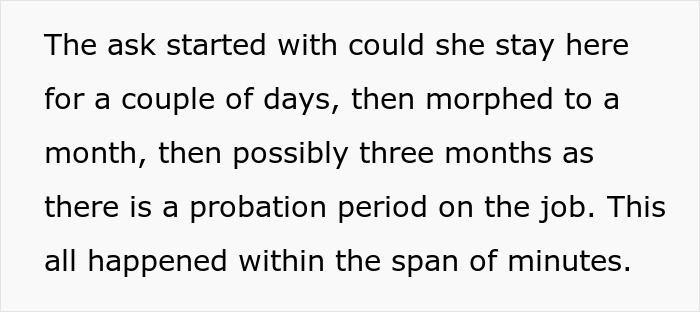 Family Expects Couple To House 25YO Niece For Months Without Answers, They Decide Against It Family Expects Couple To House 25YO Niece For Months Without Answers, They Decide Against It