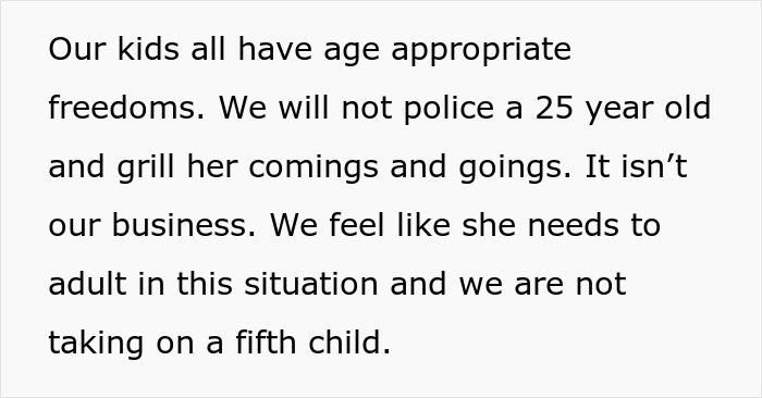 Family Expects Couple To House 25YO Niece For Months Without Answers, They Decide Against It Family Expects Couple To House 25YO Niece For Months Without Answers, They Decide Against It