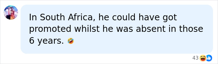 Man Doesn’t Show Up To Work For 6 Years, Only Gets Caught When His Employer Tries To Celebrate Him Man Doesn’t Show Up To Work For 6 Years, Only Gets Caught When His Employer Tries To Celebrate Him