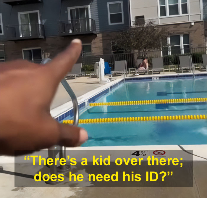White Karen Confronts Dad And His Kids At Pool, Demands They Show ID In Display Of “Disgusting Behavior” White Karen Confronts Dad And His Kids At Pool, Demands They Show ID In Display Of “Disgusting Behavior”