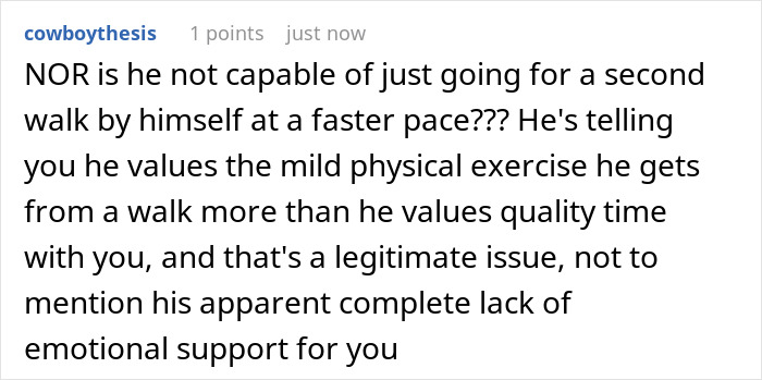 46YO Willing To Leave Pregnant Wife Behind While On Daily Walk, She Finally Reaches Breaking Point 46YO Willing To Leave Pregnant Wife Behind While On Daily Walk, She Finally Reaches Breaking Point