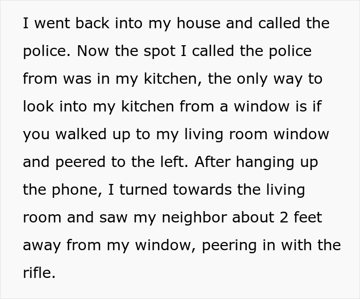 Guy Creeped Out By New Neighbor’s Eerie Behavior, Ends Up Fearing For His Life And Calling The Cops Guy Creeped Out By New Neighbor’s Eerie Behavior, Ends Up Fearing For His Life And Calling The Cops