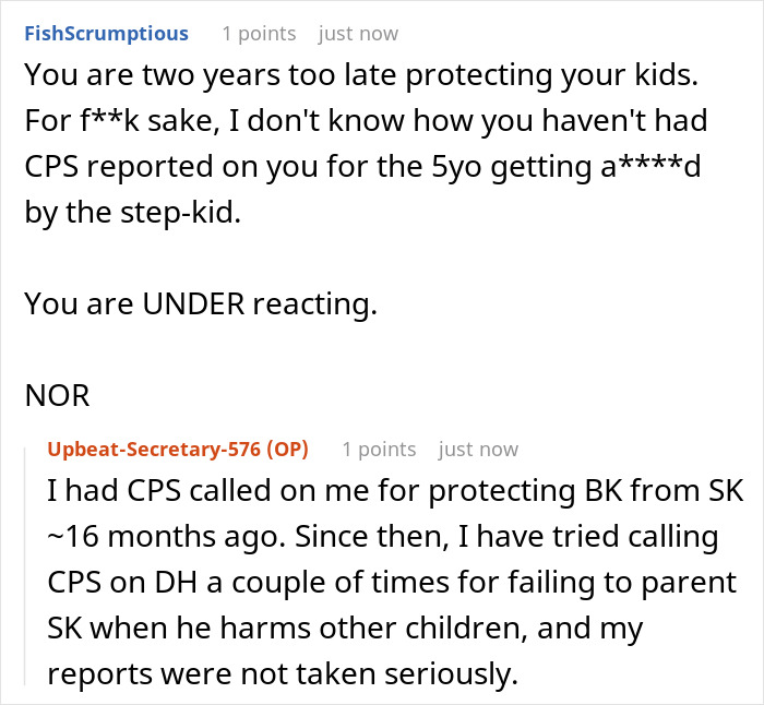Stepson Keeps Bullying Woman’s 5YO, Dad Calls It “Boys Being Boys”, She Kicks Them Both Out Stepson Keeps Bullying Woman’s 5YO, Dad Calls It “Boys Being Boys”, She Kicks Them Both Out