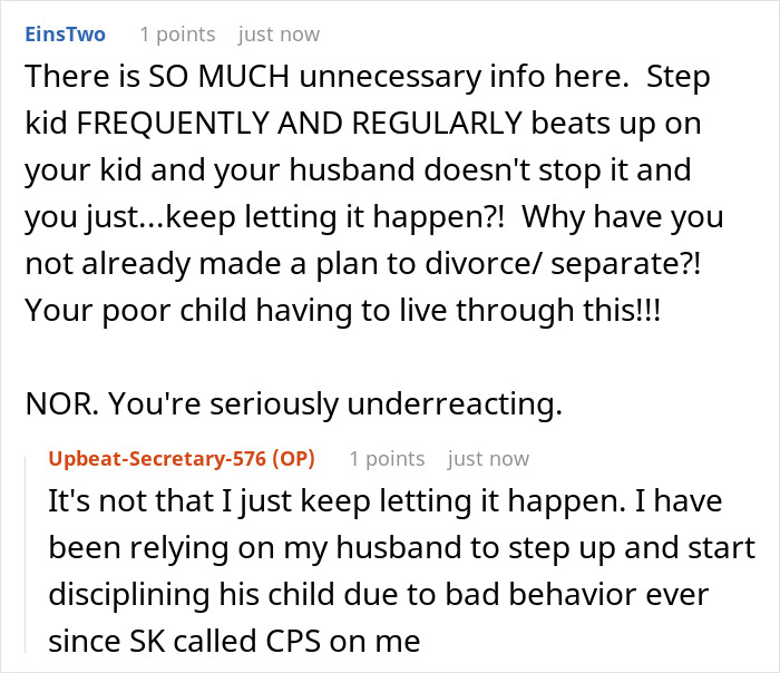 Stepson Keeps Bullying Woman’s 5YO, Dad Calls It “Boys Being Boys”, She Kicks Them Both Out Stepson Keeps Bullying Woman’s 5YO, Dad Calls It “Boys Being Boys”, She Kicks Them Both Out