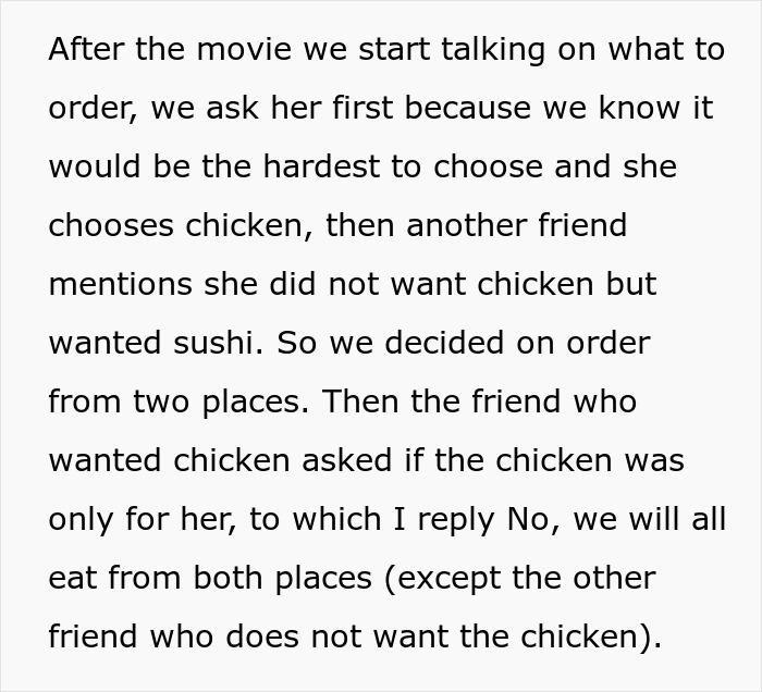 Picky Eater Whines That Sushi Will Make Her Sick, Fumes When It’s Ordered For Another Friend Anyway Picky Eater Whines That Sushi Will Make Her Sick, Fumes When It’s Ordered For Another Friend Anyway
