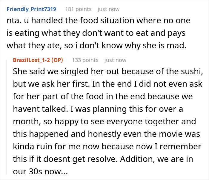 Picky Eater Whines That Sushi Will Make Her Sick, Fumes When It’s Ordered For Another Friend Anyway Picky Eater Whines That Sushi Will Make Her Sick, Fumes When It’s Ordered For Another Friend Anyway