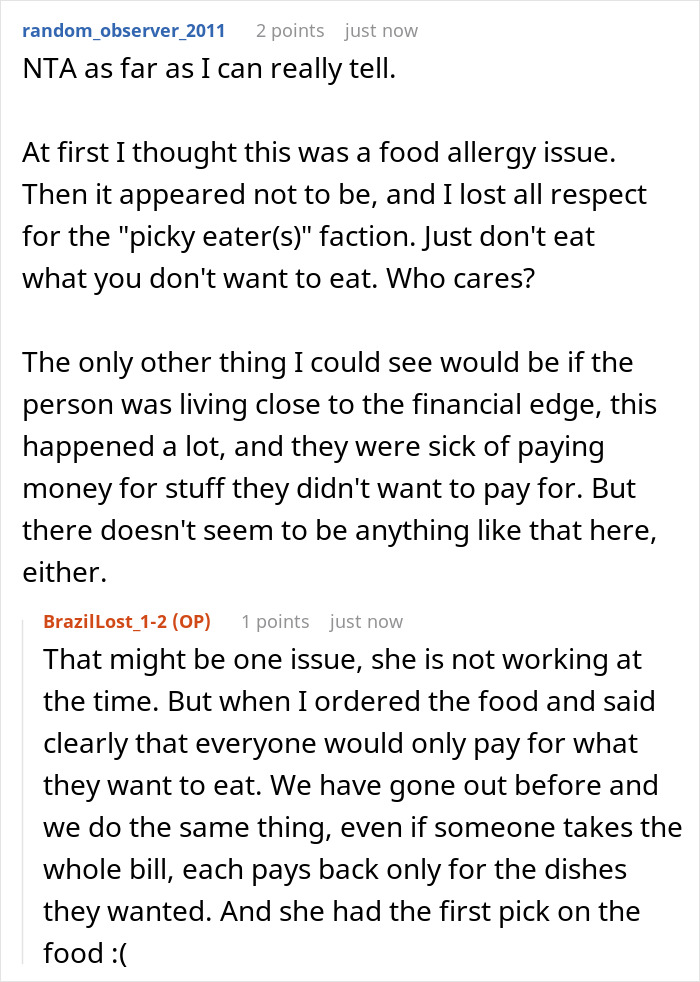 Picky Eater Whines That Sushi Will Make Her Sick, Fumes When It’s Ordered For Another Friend Anyway Picky Eater Whines That Sushi Will Make Her Sick, Fumes When It’s Ordered For Another Friend Anyway