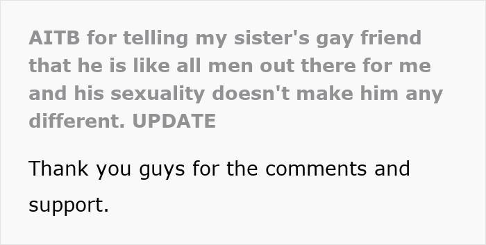 32YO Thinks That Being Gay Is His License To Be Rude To Bro’s In-Laws, Gets Snubbed By 17YO Cousin 32YO Thinks That Being Gay Is His License To Be Rude To Bro’s In-Laws, Gets Snubbed By 17YO Cousin