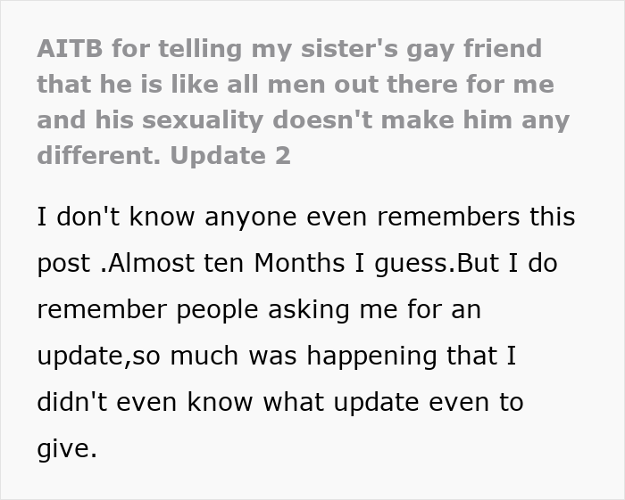 32YO Thinks That Being Gay Is His License To Be Rude To Bro’s In-Laws, Gets Snubbed By 17YO Cousin 32YO Thinks That Being Gay Is His License To Be Rude To Bro’s In-Laws, Gets Snubbed By 17YO Cousin