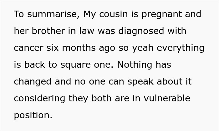 32YO Thinks That Being Gay Is His License To Be Rude To Bro’s In-Laws, Gets Snubbed By 17YO Cousin 32YO Thinks That Being Gay Is His License To Be Rude To Bro’s In-Laws, Gets Snubbed By 17YO Cousin
