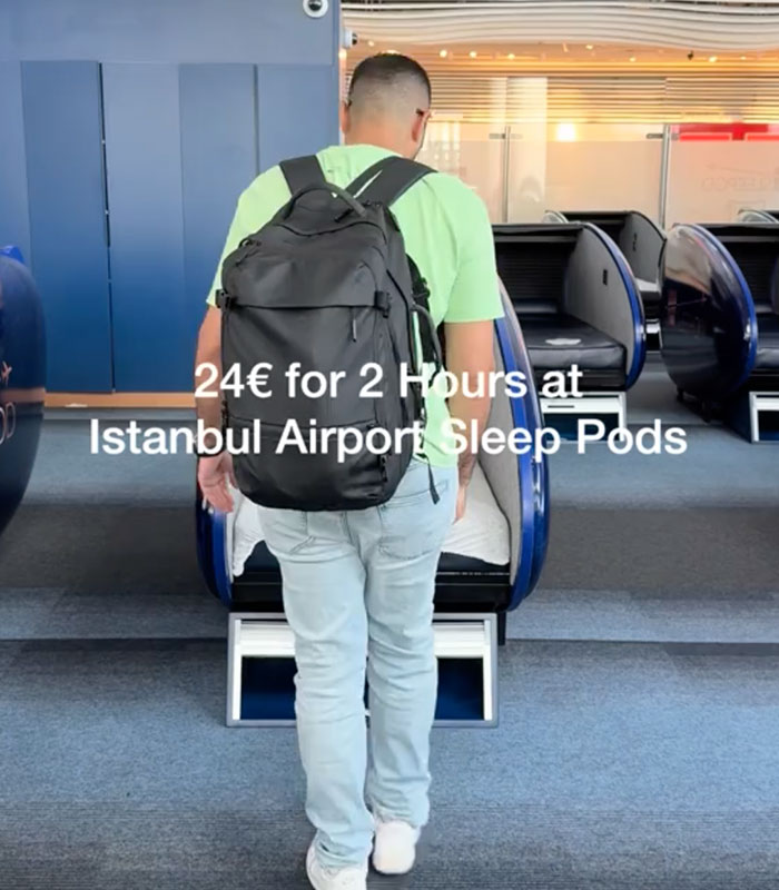 Woman’s Viral Video Of Futuristic Sleeping Pods Inside A Chinese Airport Leaves Travelers Speechless Woman’s Viral Video Of Futuristic Sleeping Pods Inside A Chinese Airport Leaves Travelers Speechless