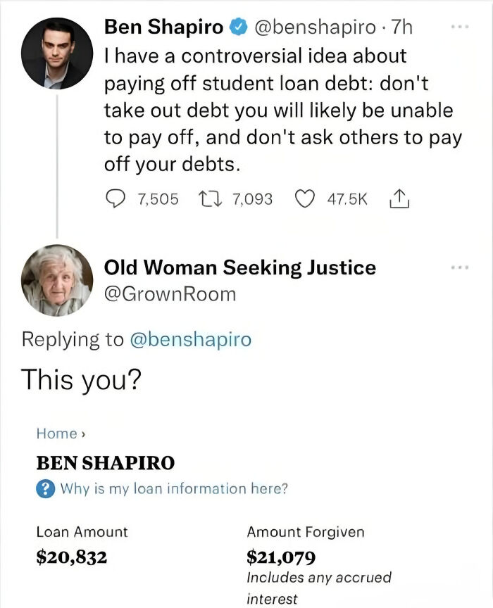 57 Times People Satisfyingly Got Caught In Their Contradictions Online (New Pics) 57 Times People Satisfyingly Got Caught In Their Contradictions Online (New Pics)