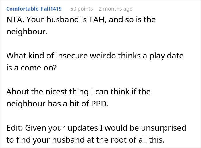 Husband Takes Neighbor’s Side After A Horrible Miscommunication, Wife Finds Out Why After Checking Baby Cam Husband Takes Neighbor’s Side After A Horrible Miscommunication, Wife Finds Out Why After Checking Baby Cam