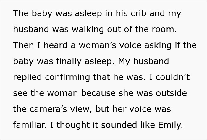 Husband Takes Neighbor’s Side After A Horrible Miscommunication, Wife Finds Out Why After Checking Baby Cam Husband Takes Neighbor’s Side After A Horrible Miscommunication, Wife Finds Out Why After Checking Baby Cam