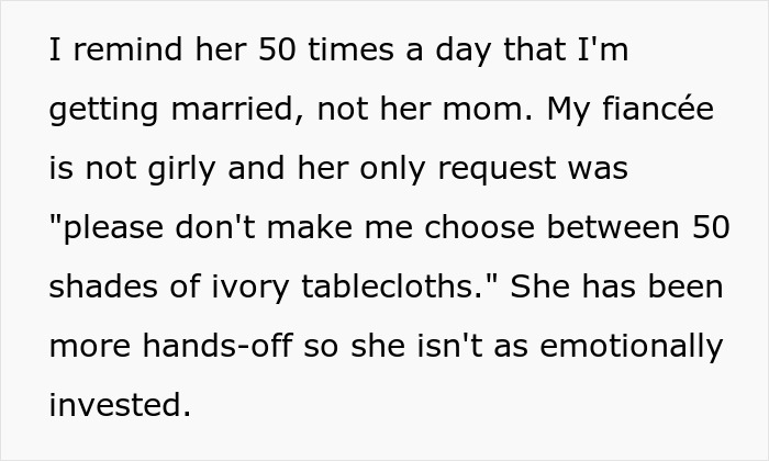 Bride Is Furious After Future MIL Tries To Take Over The Wedding, Then Realizes The Bigger Problem Was Her Fianc&eacute;e
