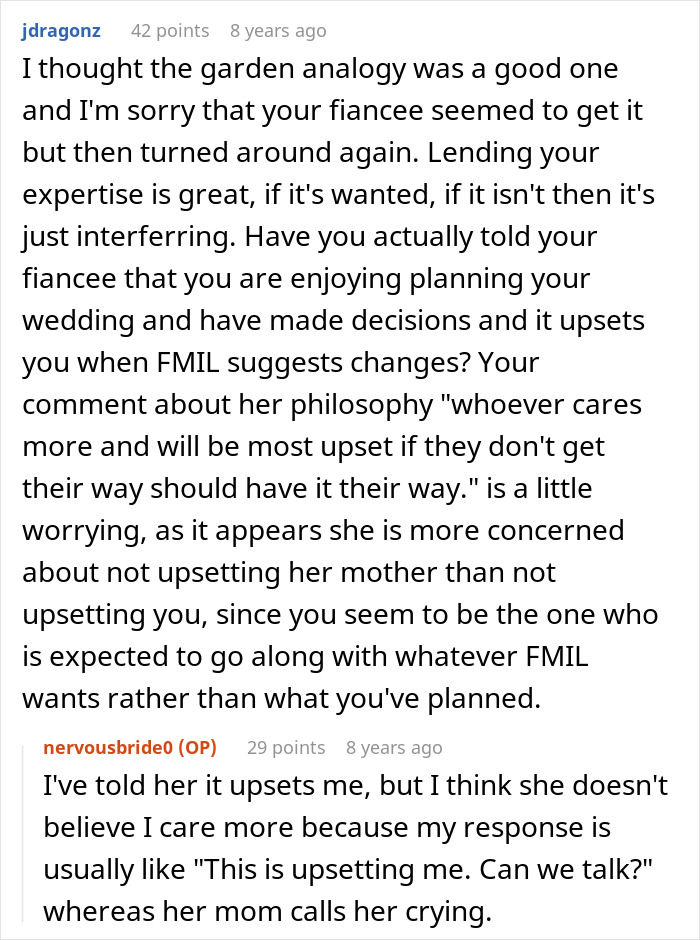 Bride Is Furious After Future MIL Tries To Take Over The Wedding, Then Realizes The Bigger Problem Was Her Fianc&eacute;e