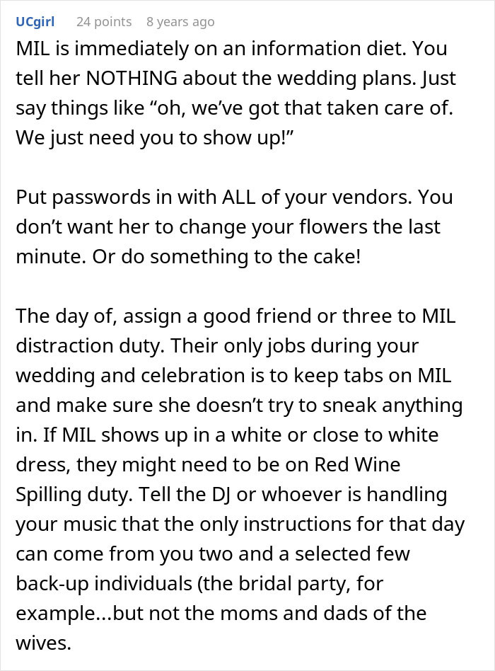 Bride Is Furious After Future MIL Tries To Take Over The Wedding, Then Realizes The Bigger Problem Was Her Fianc&eacute;e