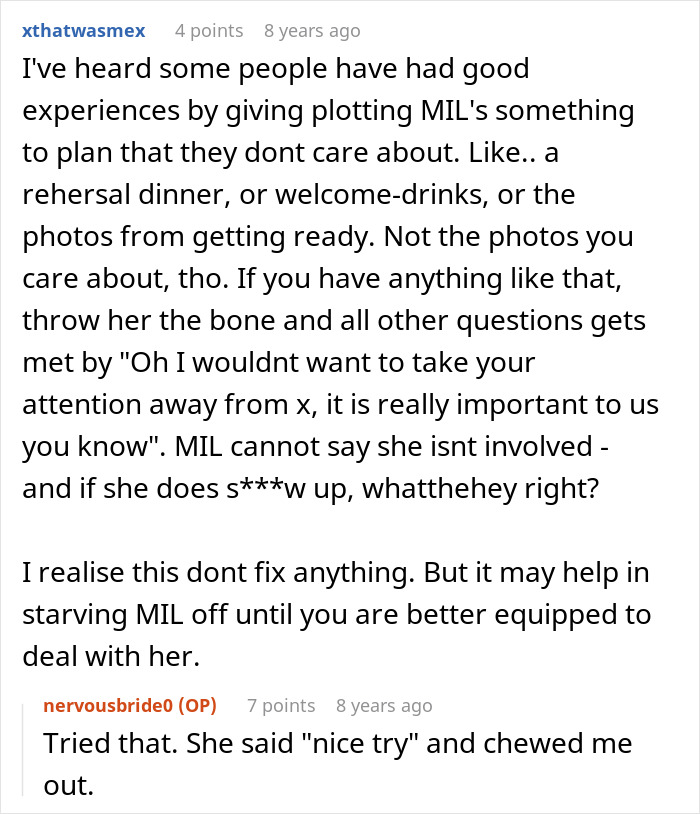 Bride Is Furious After Future MIL Tries To Take Over The Wedding, Then Realizes The Bigger Problem Was Her Fianc&eacute;e
