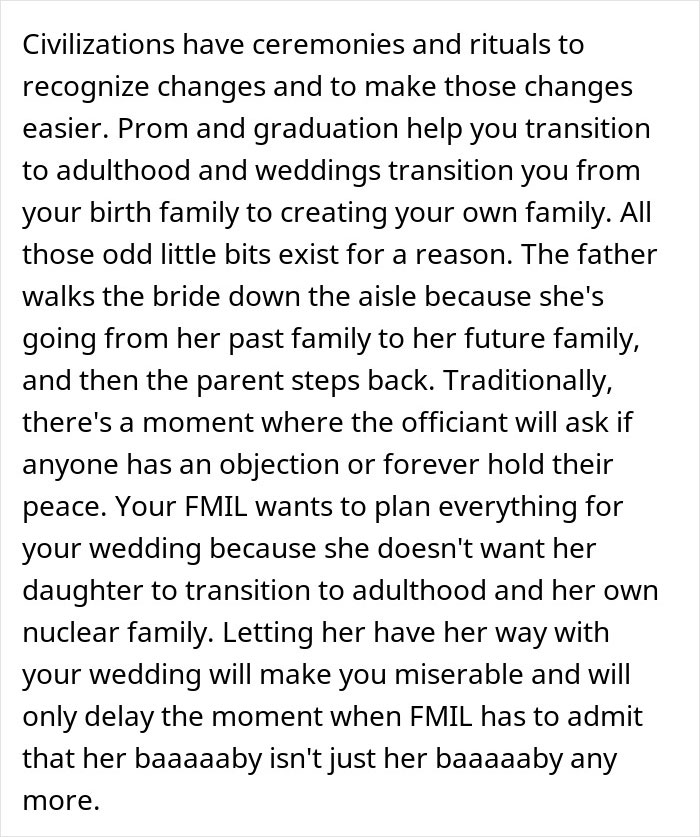 Bride Is Furious After Future MIL Tries To Take Over The Wedding, Then Realizes The Bigger Problem Was Her Fianc&eacute;e