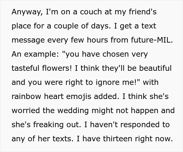 Bride Is Furious After Future MIL Tries To Take Over The Wedding, Then Realizes The Bigger Problem Was Her Fianc&eacute;e