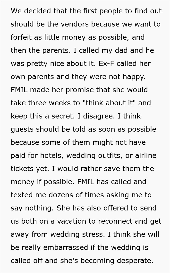 Bride Is Furious After Future MIL Tries To Take Over The Wedding, Then Realizes The Bigger Problem Was Her Fianc&eacute;e