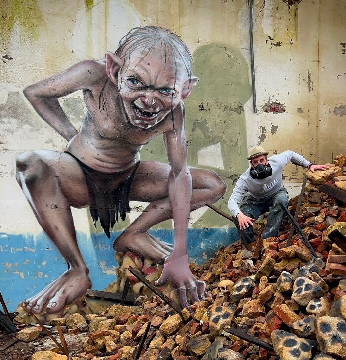 This French Artist Turns Ordinary Walls Into Mind-Bending 3D Illusions (28 New Pics) This French Artist Turns Ordinary Walls Into Mind-Bending 3D Illusions (28 New Pics)