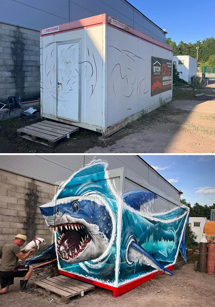 This French Artist Turns Ordinary Walls Into Mind-Bending 3D Illusions (28 New Pics) This French Artist Turns Ordinary Walls Into Mind-Bending 3D Illusions (28 New Pics)