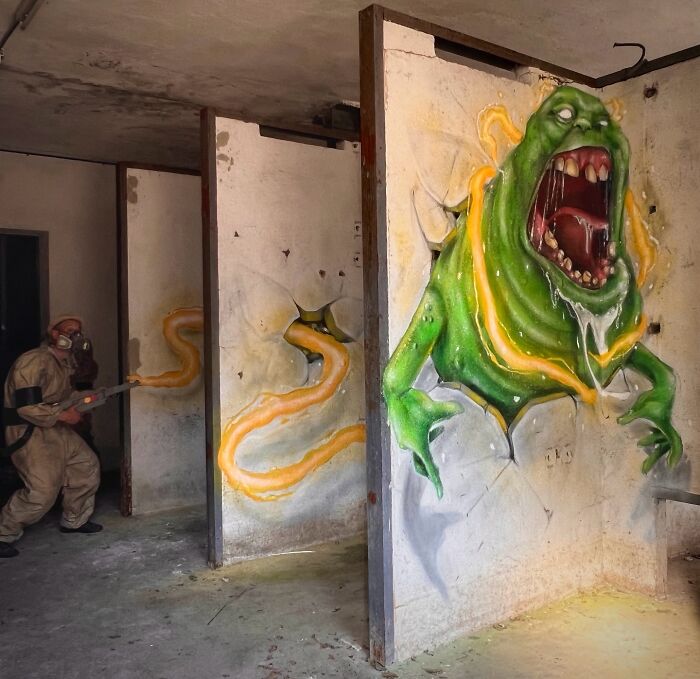 This French Artist Turns Ordinary Walls Into Mind-Bending 3D Illusions (28 New Pics) This French Artist Turns Ordinary Walls Into Mind-Bending 3D Illusions (28 New Pics)