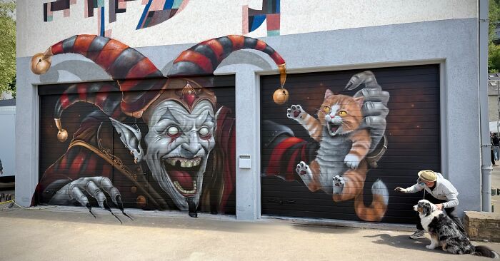 This French Artist Turns Ordinary Walls Into Mind-Bending 3D Illusions (28 New Pics) This French Artist Turns Ordinary Walls Into Mind-Bending 3D Illusions (28 New Pics)