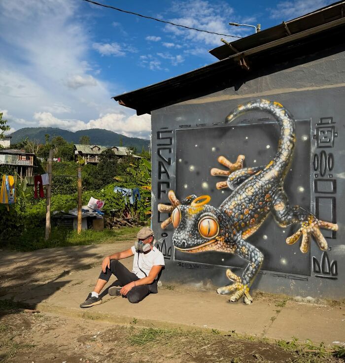 This French Artist Turns Ordinary Walls Into Mind-Bending 3D Illusions (28 New Pics) This French Artist Turns Ordinary Walls Into Mind-Bending 3D Illusions (28 New Pics)