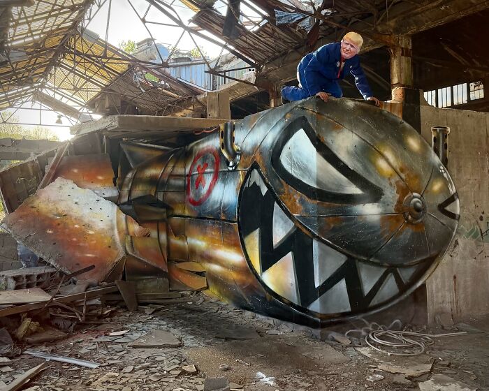 This French Artist Turns Ordinary Walls Into Mind-Bending 3D Illusions (28 New Pics) This French Artist Turns Ordinary Walls Into Mind-Bending 3D Illusions (28 New Pics)
