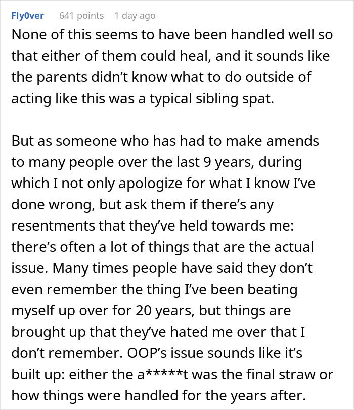 Guy’s Violent Fight With Sister As A Teen Costs Him His Family After She Finally Breaks Silence Guy’s Violent Fight With Sister As A Teen Costs Him His Family After She Finally Breaks Silence