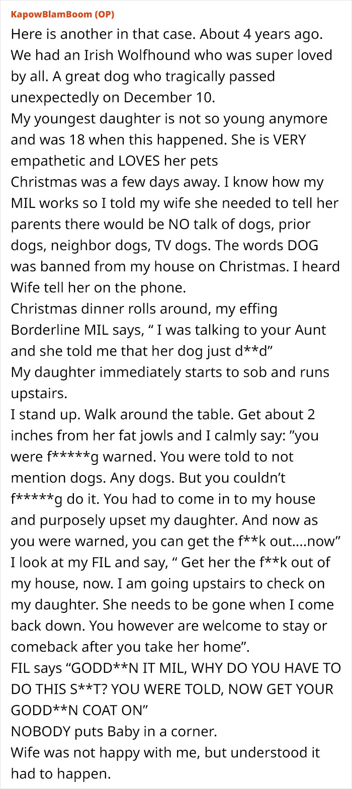 Man Hits MIL With A Savage Ultimatum After She Gets Evicted On Purpose: “You Will Never Move Into My House” Man Hits MIL With A Savage Ultimatum After She Gets Evicted On Purpose: “You Will Never Move Into My House”