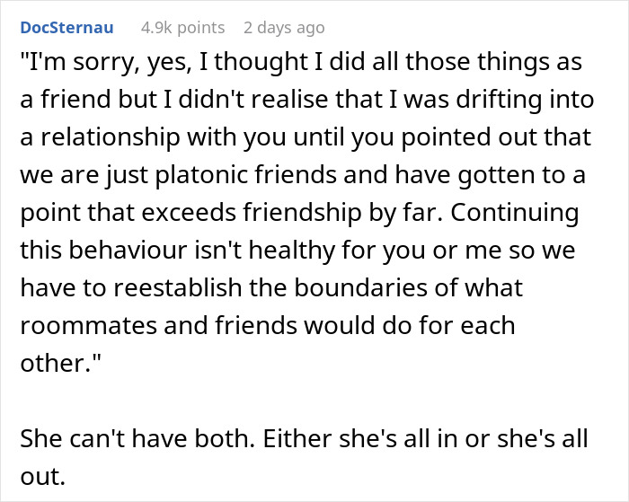 Man Has A Wake Up Call After Roommate Makes It Clear That She’s Not Interested In Him Man Has A Wake Up Call After Roommate Makes It Clear That She’s Not Interested In Him