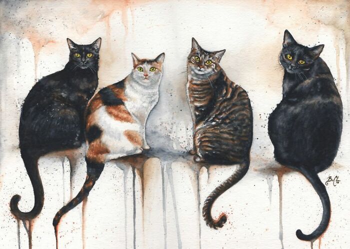 This Page Collects Paintings Of Cats From Across History, And Here Are 40 Favorites This Page Collects Paintings Of Cats From Across History, And Here Are 40 Favorites