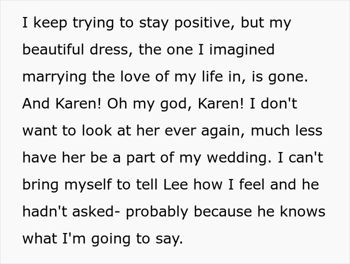 MIL Destroys Bride’s Dress Hours Before The Wedding, The Reason Leaves The Whole Family In Tears MIL Destroys Bride’s Dress Hours Before The Wedding, The Reason Leaves The Whole Family In Tears