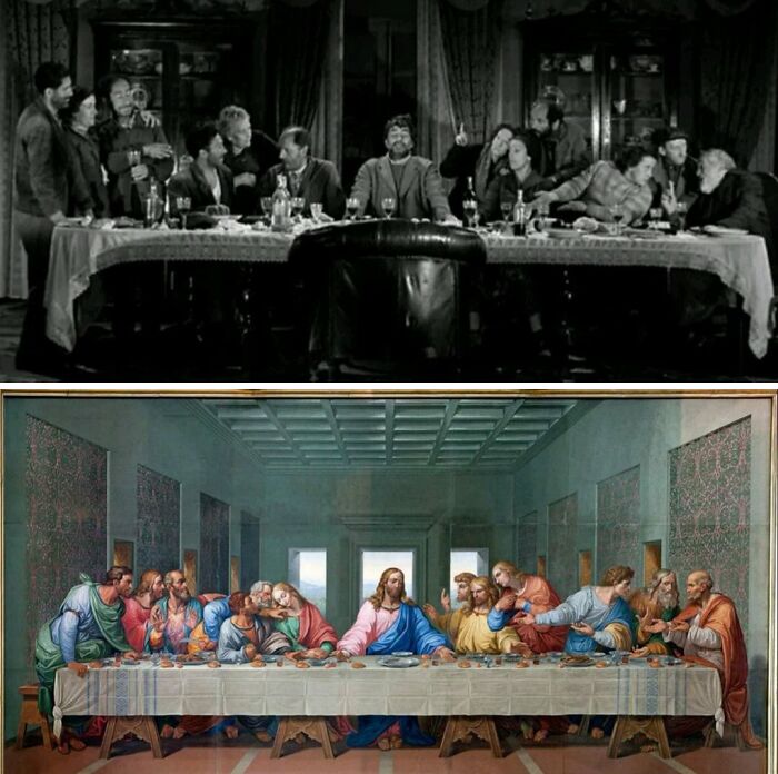 29 Famous Paintings That Inspired Iconic Film Scenes, As Shared By Wolf Of X