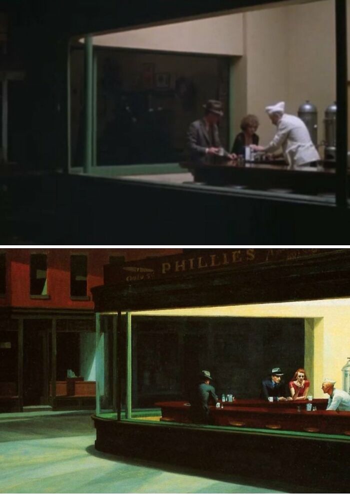 29 Famous Paintings That Inspired Iconic Film Scenes, As Shared By Wolf Of X