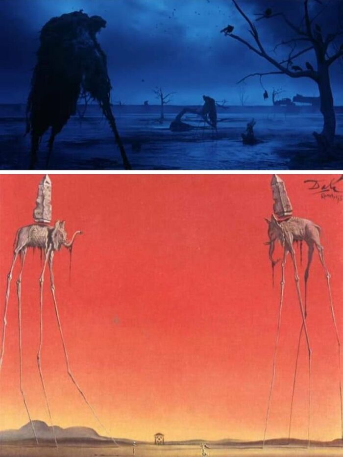 29 Famous Paintings That Inspired Iconic Film Scenes, As Shared By Wolf Of X