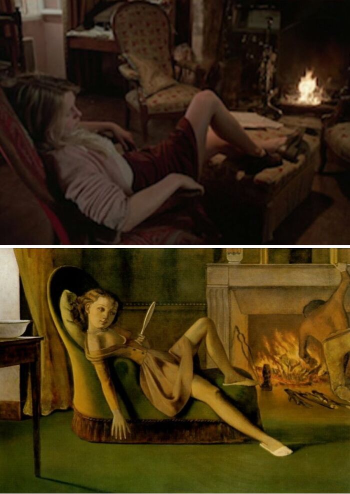 29 Famous Paintings That Inspired Iconic Film Scenes, As Shared By Wolf Of X
