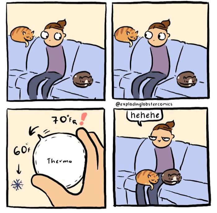 Cats, Cryptids, And Questionable Life Choices Collide In This Artist’s 57 Comics Cats, Cryptids, And Questionable Life Choices Collide In This Artist’s 57 Comics