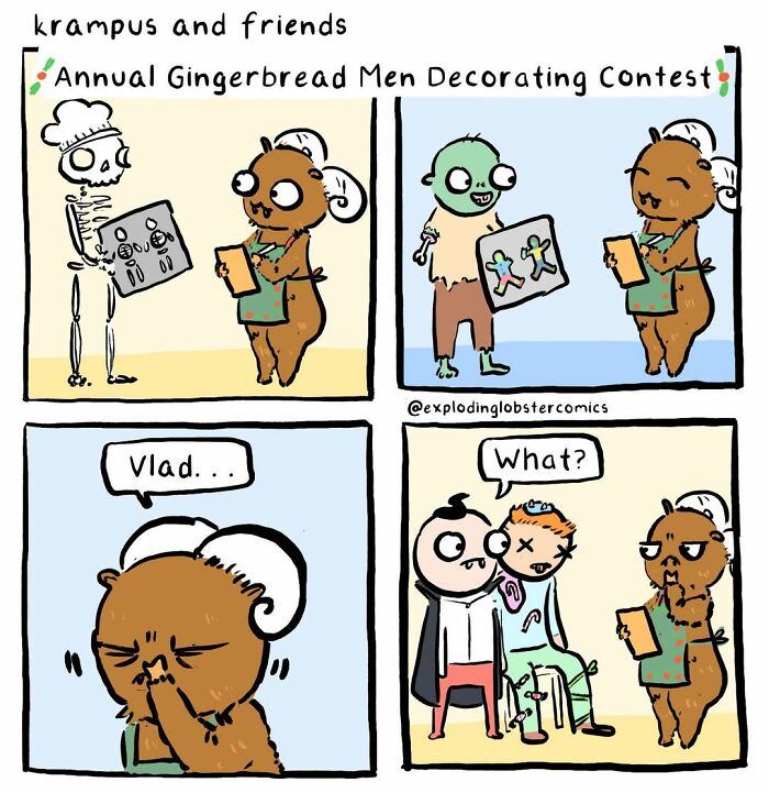 Cats, Cryptids, And Questionable Life Choices Collide In This Artist’s 57 Comics Cats, Cryptids, And Questionable Life Choices Collide In This Artist’s 57 Comics