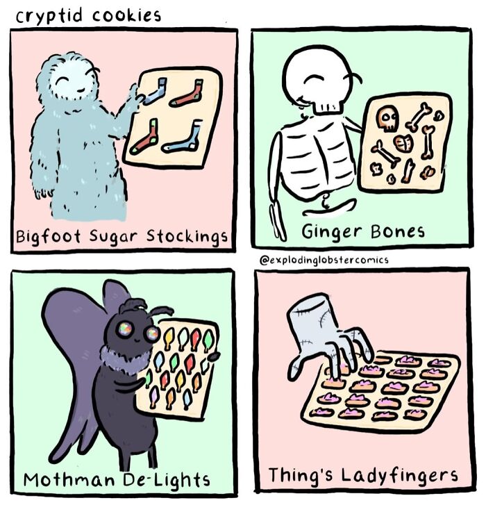 Cats, Cryptids, And Questionable Life Choices Collide In This Artist’s 57 Comics Cats, Cryptids, And Questionable Life Choices Collide In This Artist’s 57 Comics