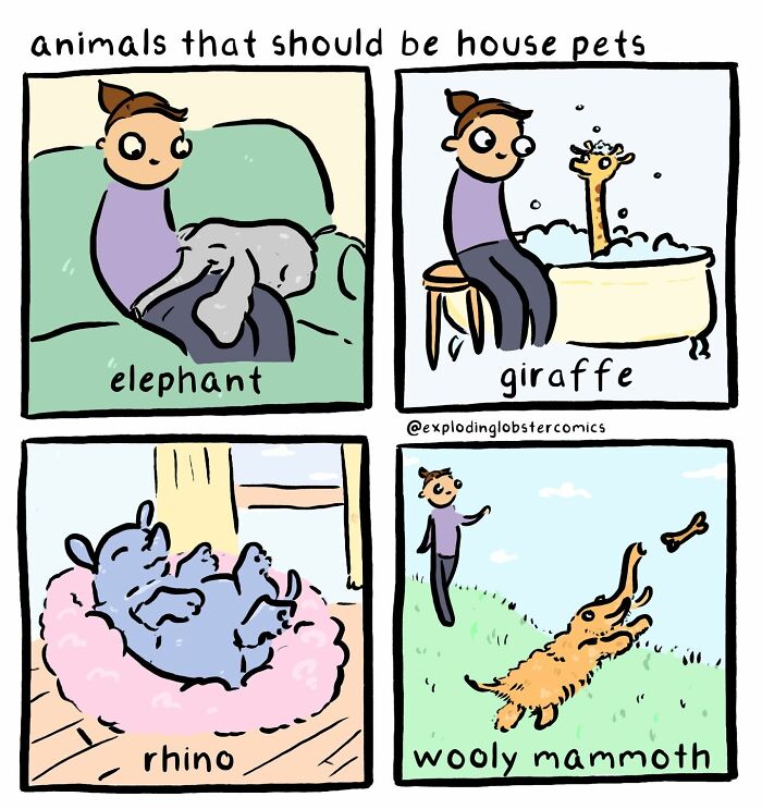 Cats, Cryptids, And Questionable Life Choices Collide In This Artist’s 57 Comics Cats, Cryptids, And Questionable Life Choices Collide In This Artist’s 57 Comics