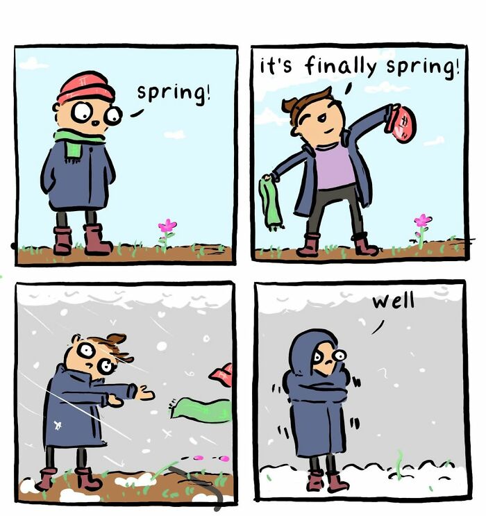 Cats, Cryptids, And Questionable Life Choices Collide In This Artist’s 57 Comics Cats, Cryptids, And Questionable Life Choices Collide In This Artist’s 57 Comics